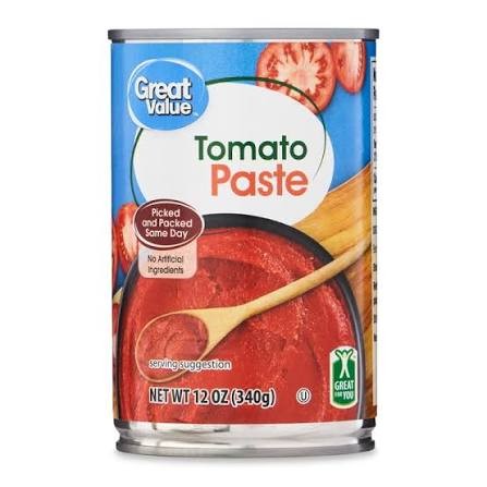 Great Value Tomato Paste – 340 g (12 oz.)