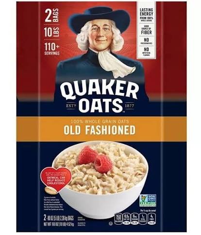 Quaker Oats Old Fashioned Oatmeal – 5 lbs. (2 Count)