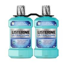 Listerine UltraClean Cool Mint Mouthwash – 1.5 Liter (2 Count)